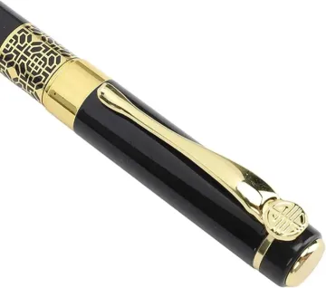 METAL Roller Gel Pen BLACK SQ097
